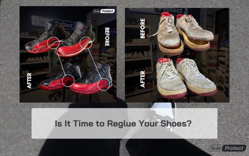 Images of Reglued Shoes