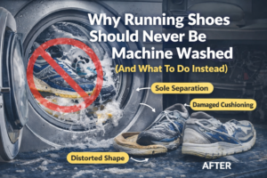 Read more about the article Why Running Shoes Should Never Be Machine Washed (And What To Do Instead)